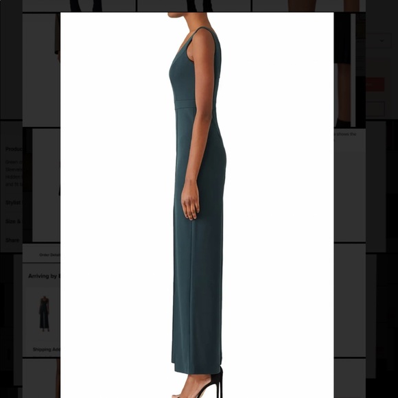 Donna Morgan Hunter Jumpsuit - Size US 4 - Picture 4 of 6